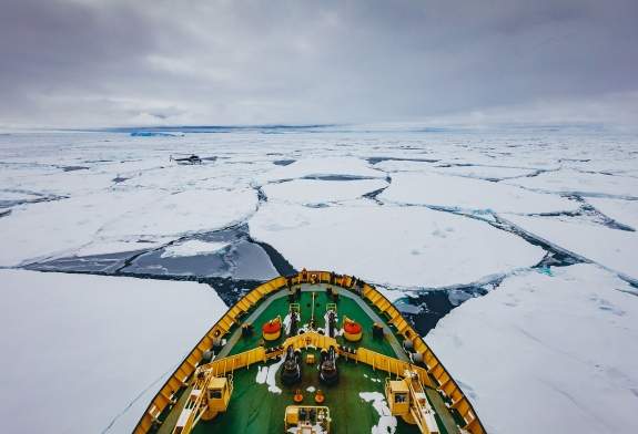 Kapitan Khlebnikov in Iceberg Alley